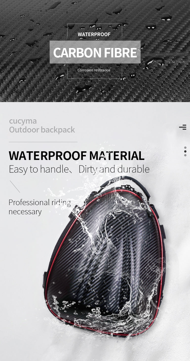 Cucyma Premium Hard-shell Motorcycle Tail Bag CB-1902