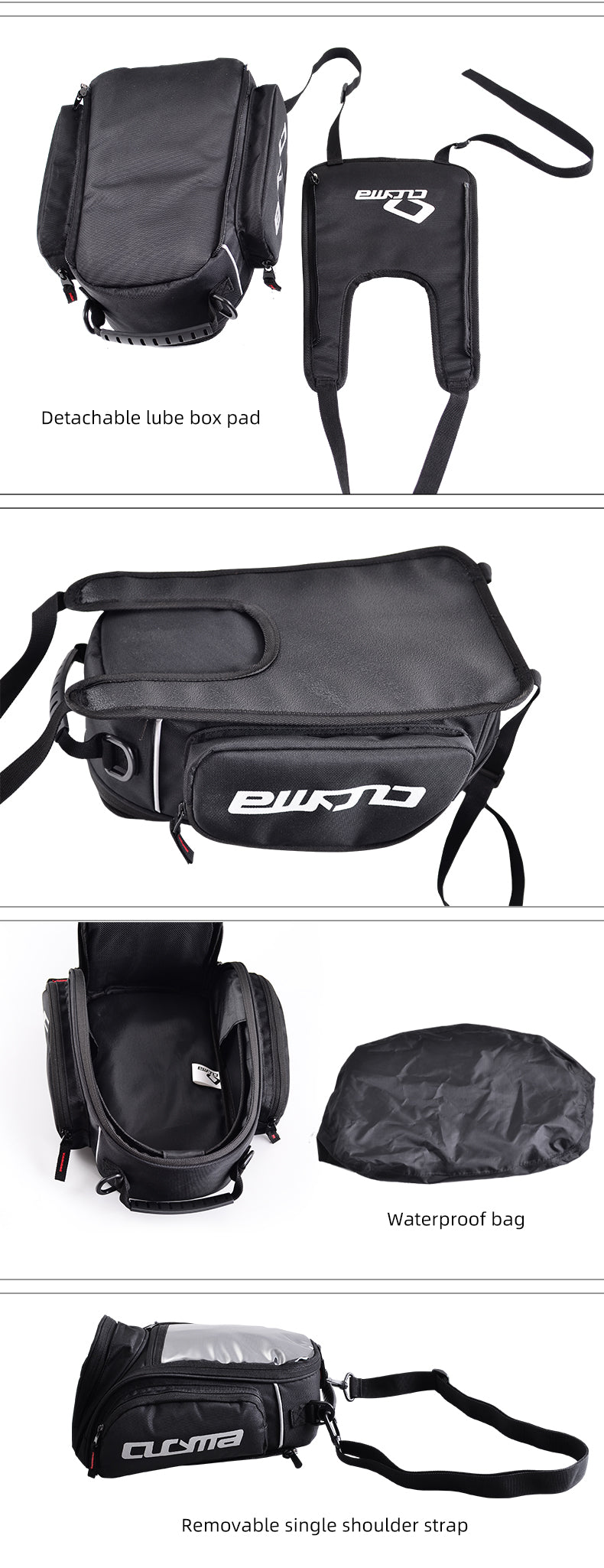 Motorcycle Tank Bag CB-1808 | Cucyma