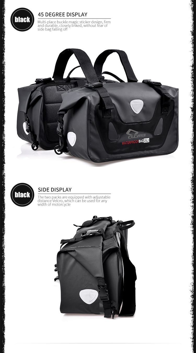 Cucyma Waterproof Motorbike Saddle Bag CB-1601