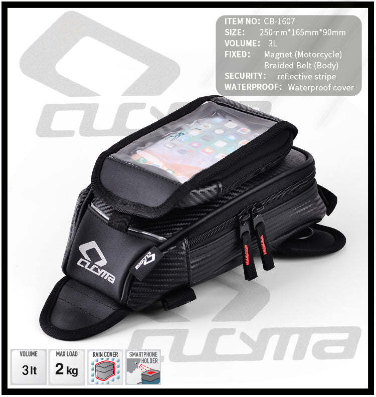 Cucyma Motorcycle Tank Bag & Leg Bag CB-1607