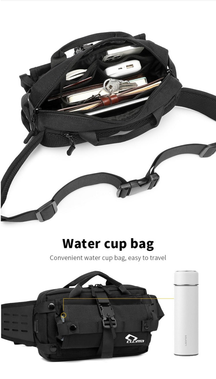 Cucyma Chest Bag - Large Capacity, Scratch-Proof Design CB-Z2208