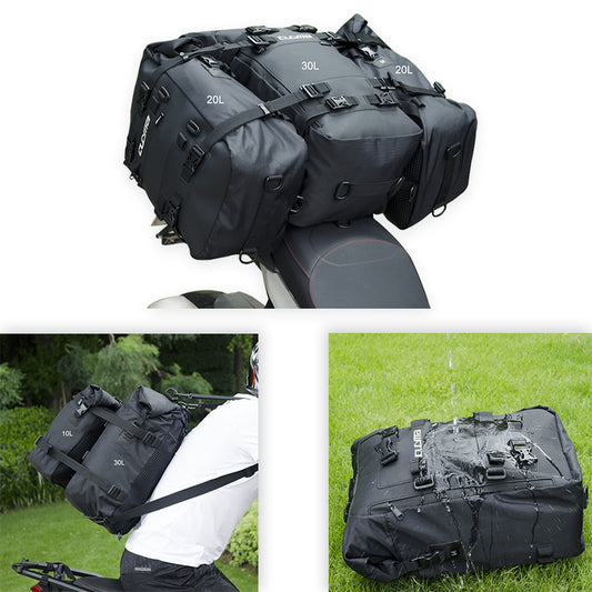 Waterproof Motorcycle Backpack Saddle Bag CB-20901 | Cucyma