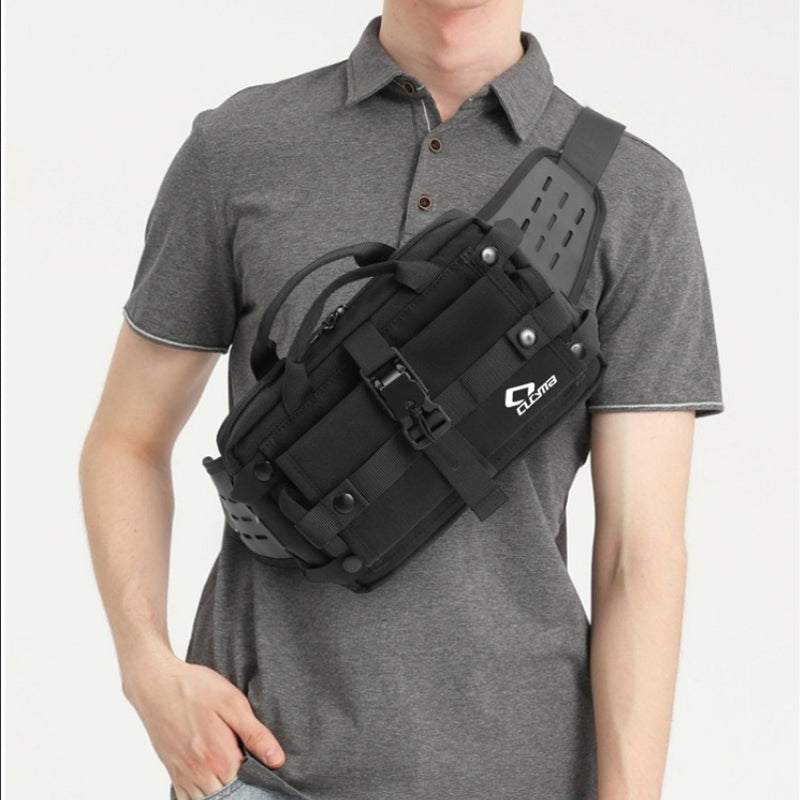 Cucyma Chest Bag - Large Capacity, Scratch-Proof Design CB-Z2208