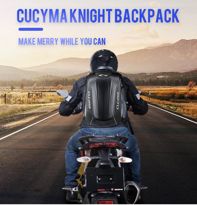 Motorcycle Hard Shell Backpack CB-1908 | Cucyma